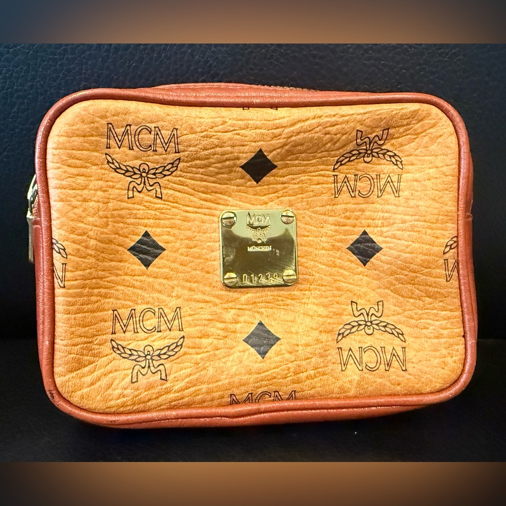 *RARE* MCM Cognac Waist Pouch / Belt bag